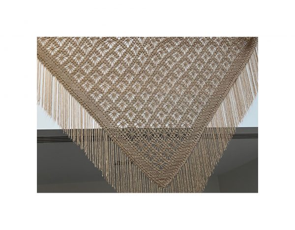 Chal dorado Mantón Sophie