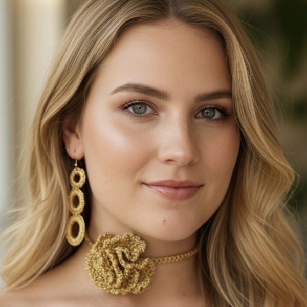 Choker Flor de España