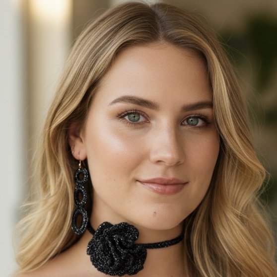 Choker Flor de España