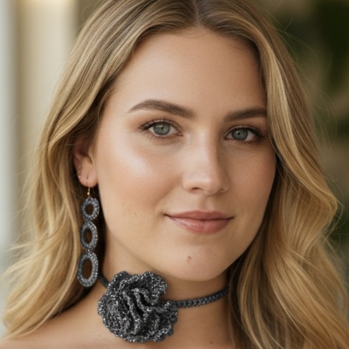 Choker Flor de España