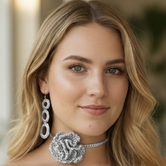 Choker Flor de España