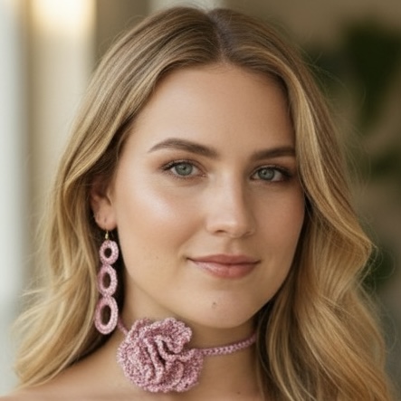 Choker Flor de España