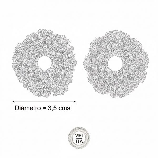 Pendientes Flor de España